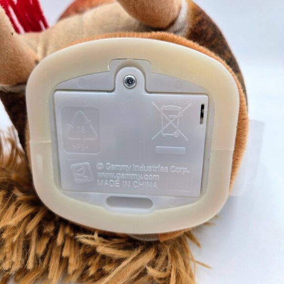 Gemmy Animated Squirrel Plush Christmas Friend Musical Tested Works Read - Picture 11 of 11